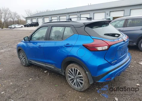 2021 Nissan Kicks Sr из США, поврежденный, VIN 3N1CP5DV4ML489980